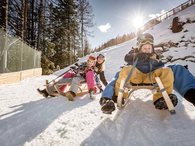 Tobogganing for all ages