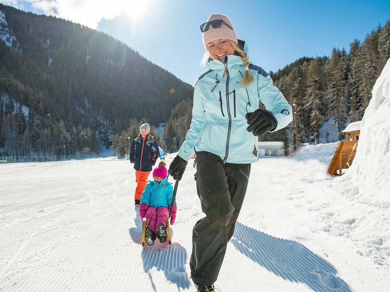 Tobogganing for all ages