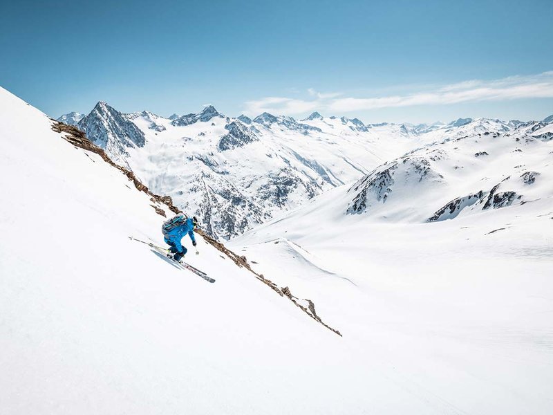 High Alpine ski tours